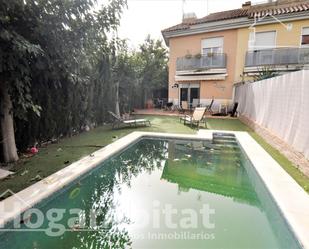 Swimming pool of Single-family semi-detached for sale in Massamagrell  with Heating, Private garden and Terrace