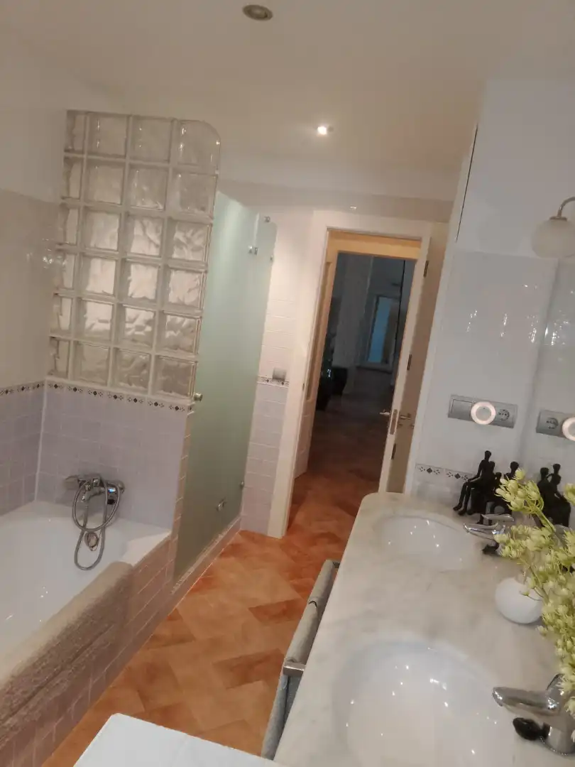 Bany de Casa o xalet en venda en Tibi amb Aire condicionat, Jardí privat i Parquet