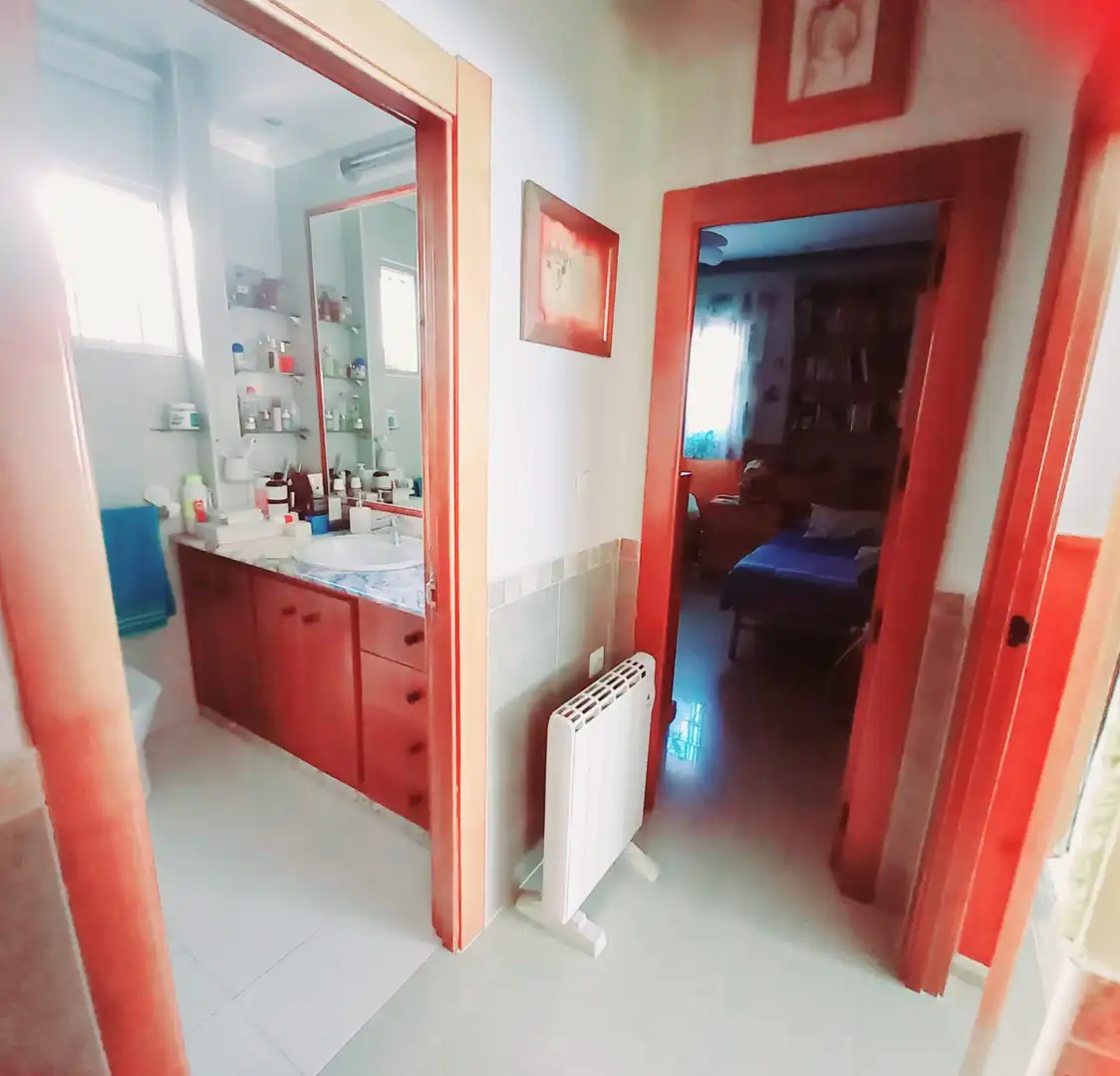 Baño de Casa o chalet en venta en Rincón de la Victoria con Aire acondicionado, Jardín privado y Terraza