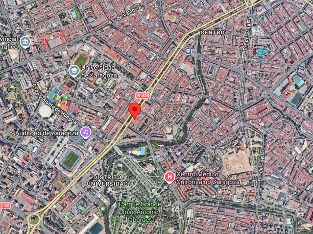 Vista exterior de Piso en venta en Zaragoza con Aire acondicionado, Calefacción y Amueblado