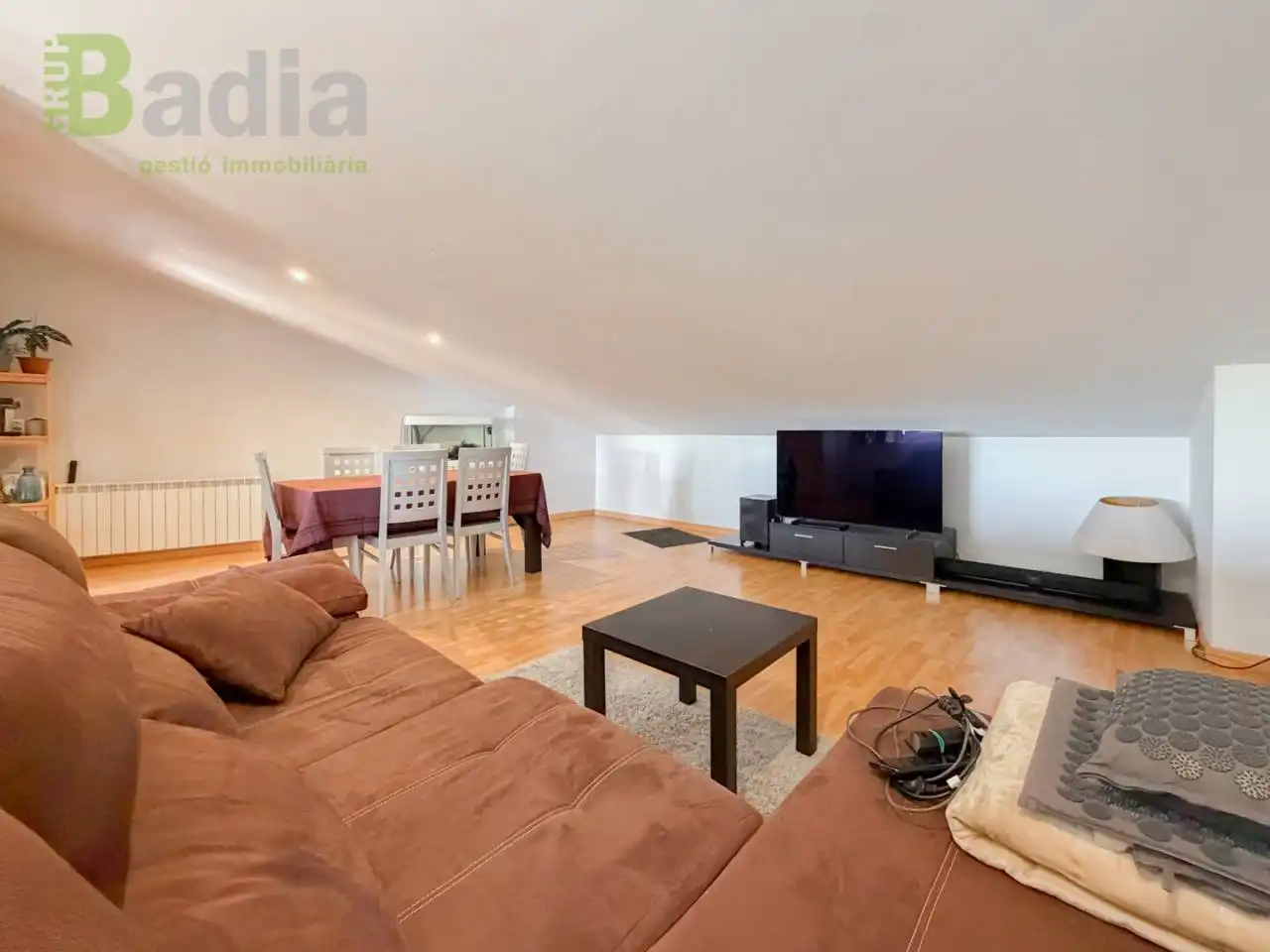 Sala de estar de Ático en venta en Alcarràs con Aire acondicionado, Calefacción y Terraza