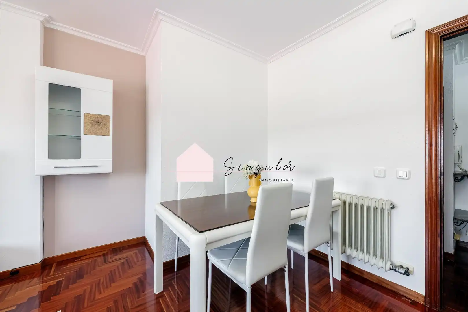 Dining room of Flat for sale in Ponteareas  with Heating and Parquet flooring
