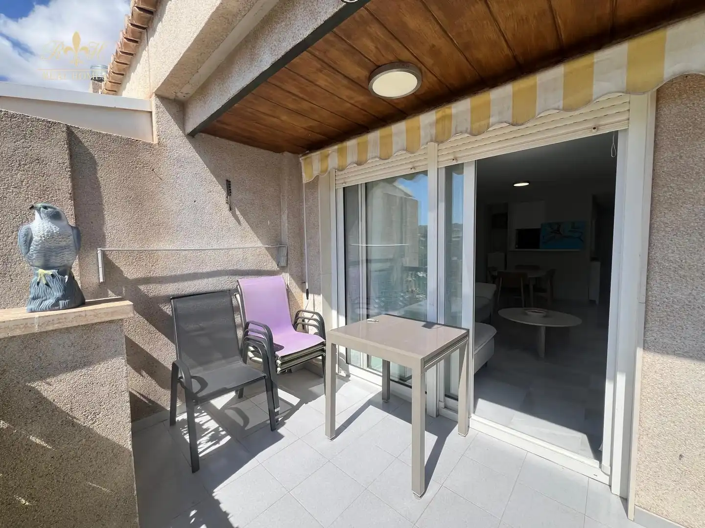 Terraza de Ático de alquiler en L'Alfàs del Pi con Aire acondicionado, Calefacción y Terraza