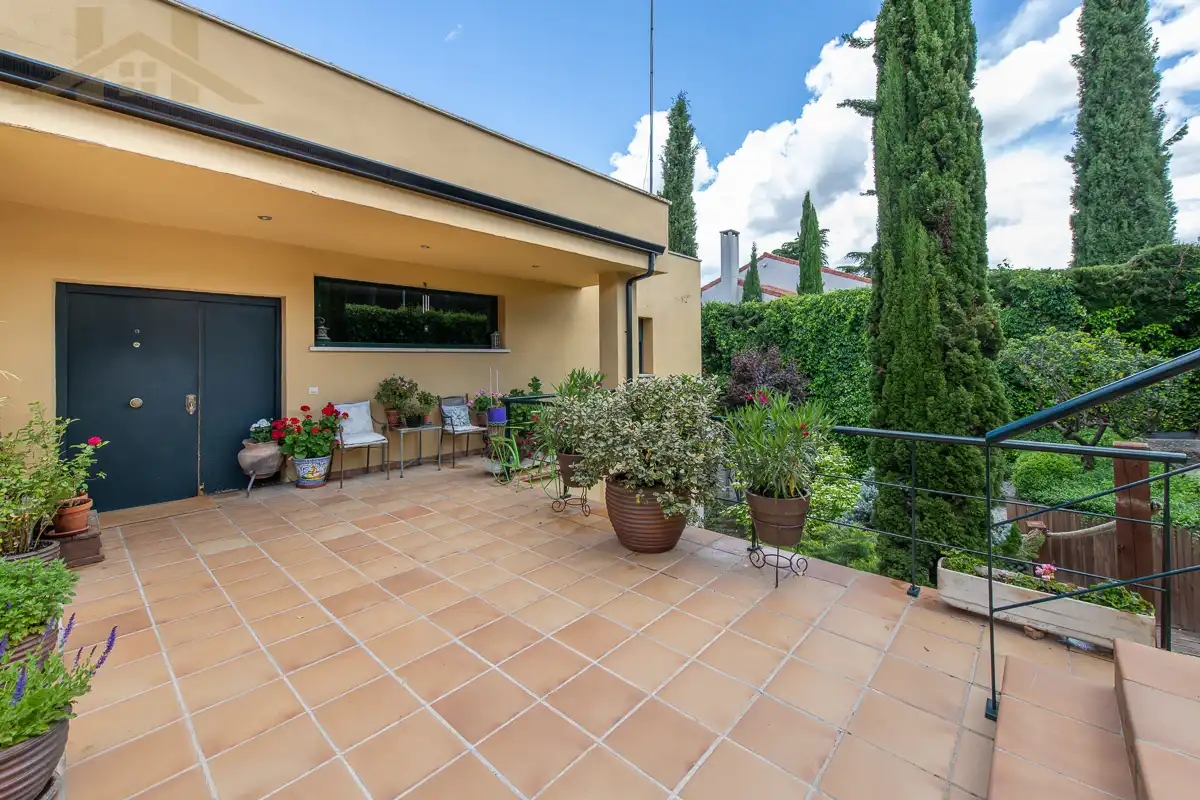 Terraza de Casa o chalet en venta en Tres Cantos con Aire acondicionado, Calefacción y Jardín privado