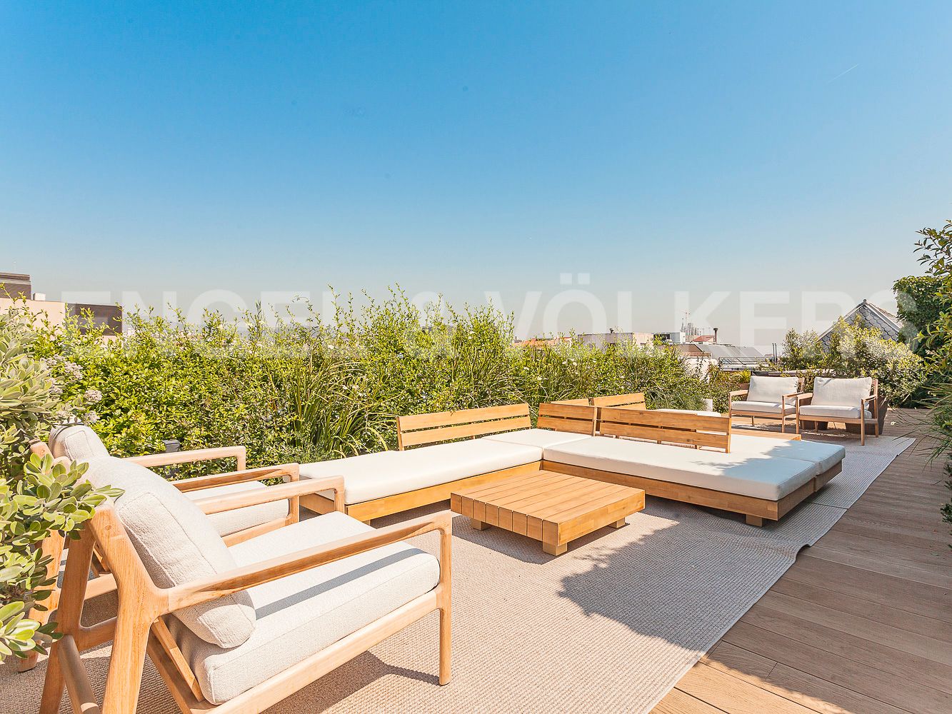 Terrace of Apartment for sale in  Barcelona Capital  with Air Conditioner, Heating and Parquet flooring