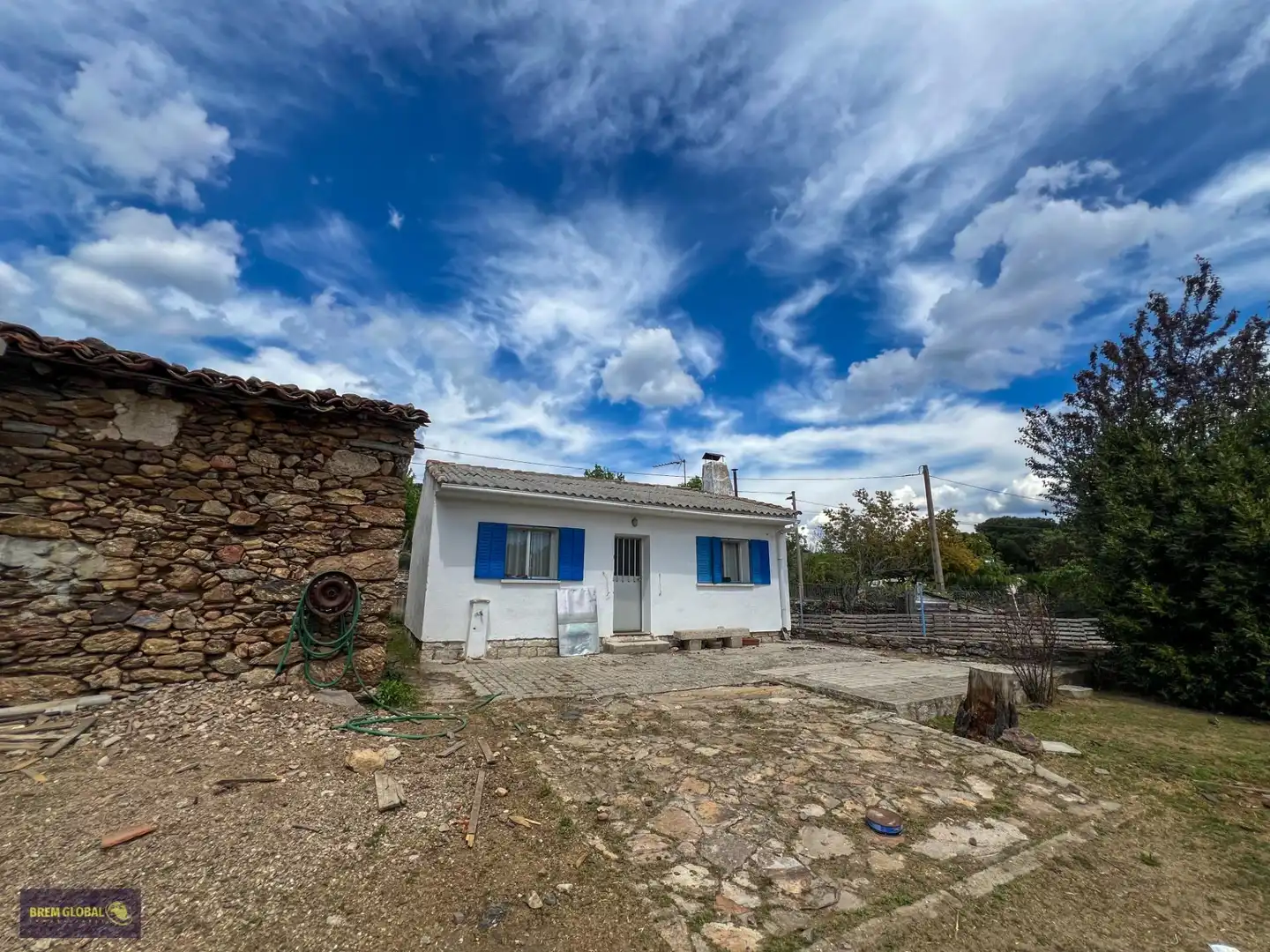 Vista exterior de Casa o chalet en venta en Puentes Viejas con Jardín privado y Trastero