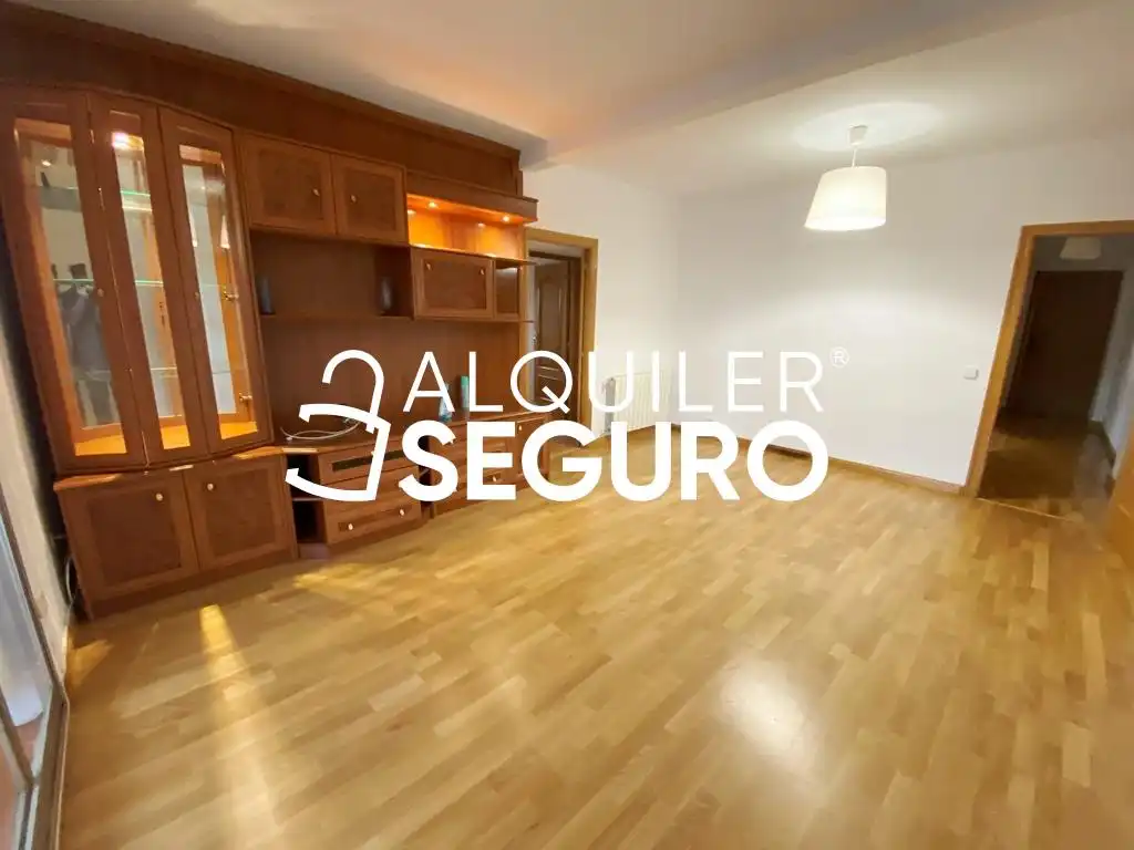 Sala d'estar de Pis de lloguer en Madrid amb Aire condicionat, Calefacció i Terrassa