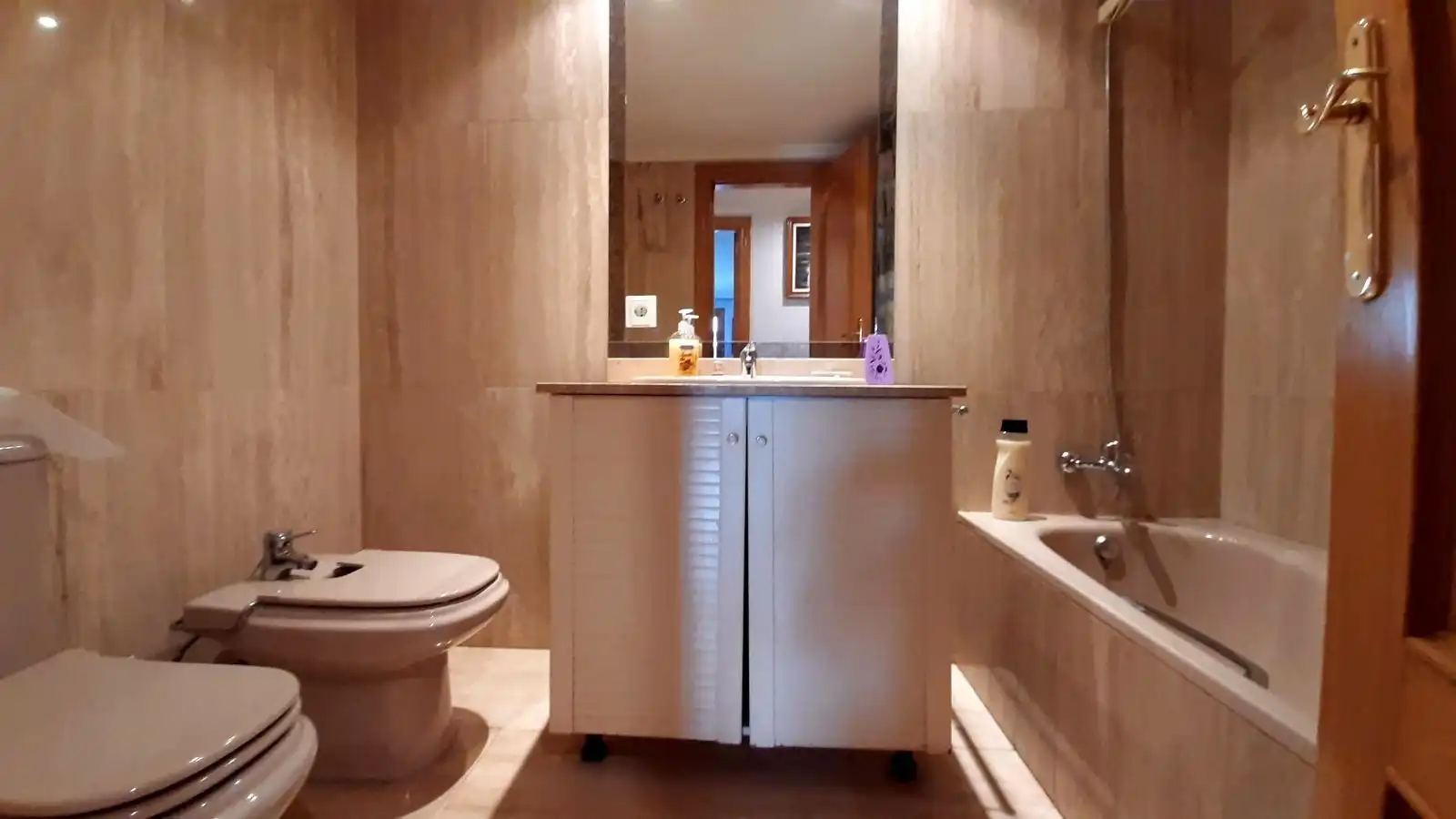 Bathroom of Flat for sale in Tudela  with Heating, Terrace and Storage room