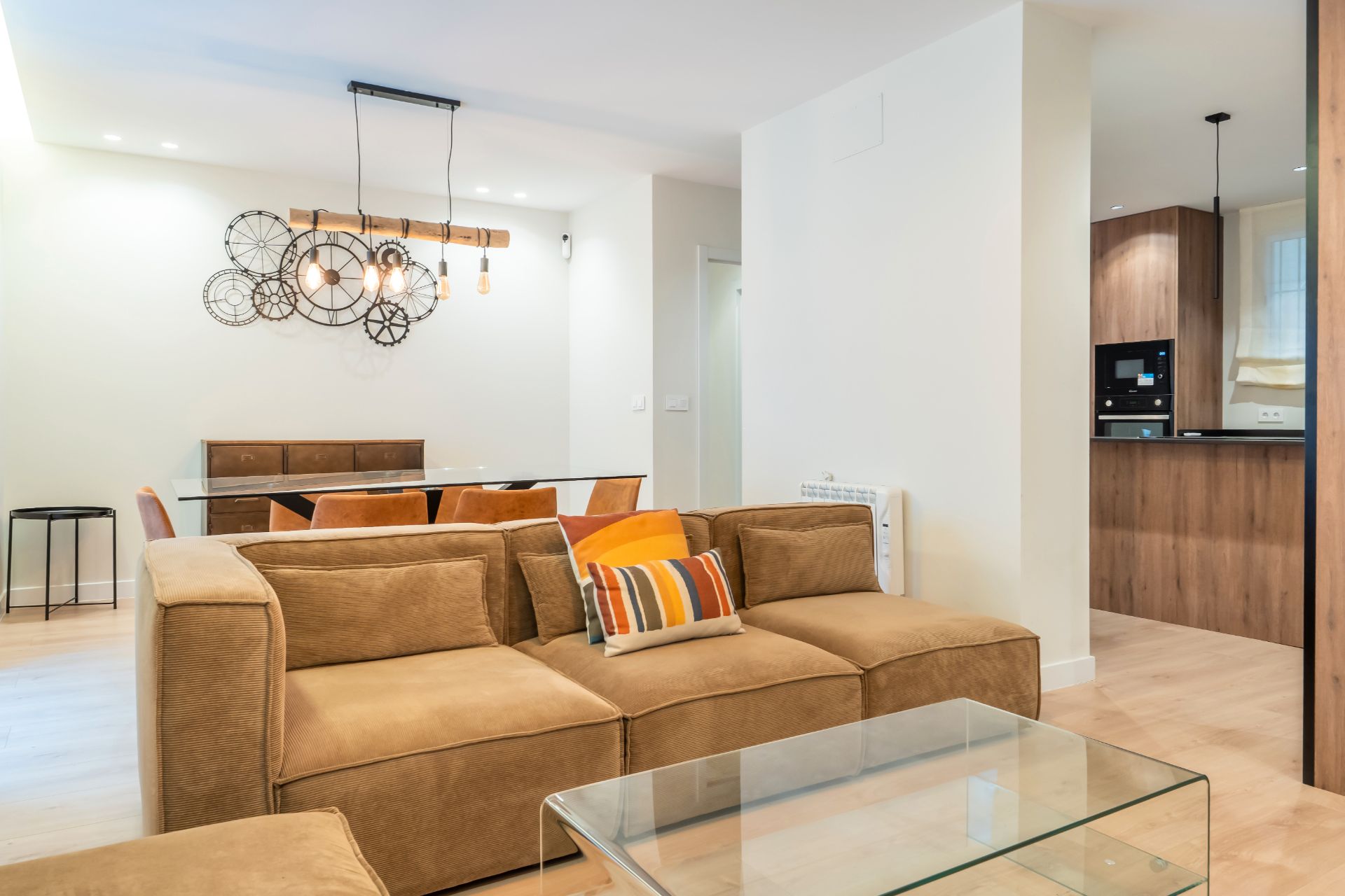 Sala de estar de Piso en venta en  Madrid Capital con Aire acondicionado y Calefacción