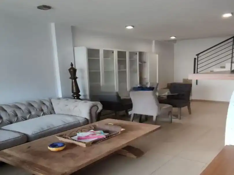Sala d'estar de Àtic en venda en Palamós amb Aire condicionat, Piscina i Balcó