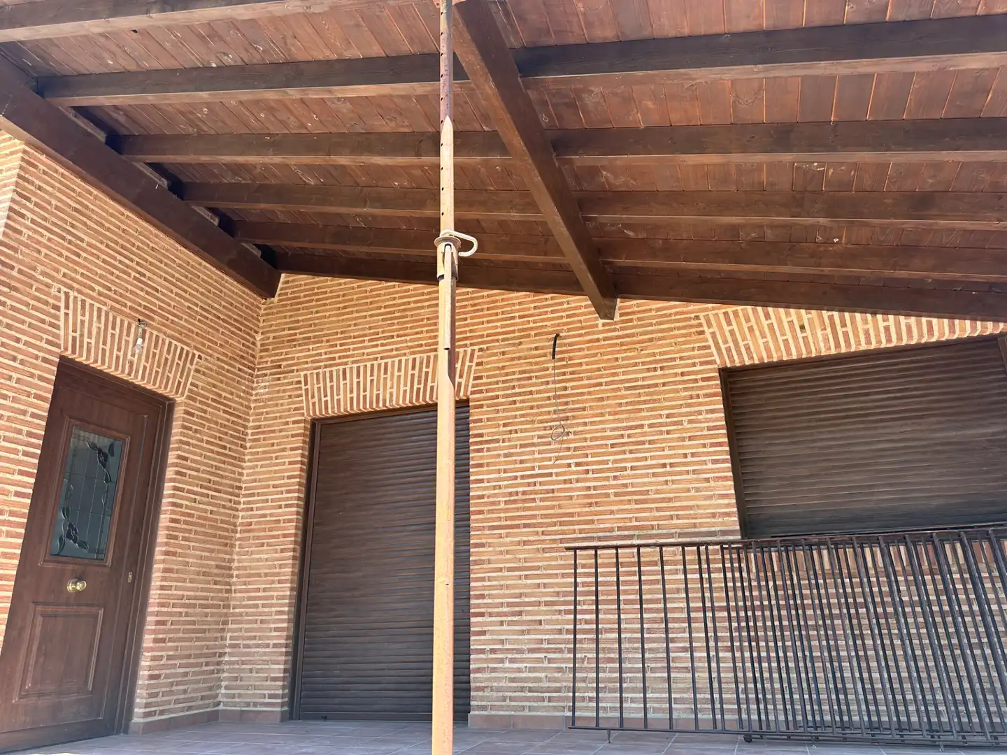 Terrassa de Casa adosada en venda en Traspinedo amb Calefacció i Terrassa
