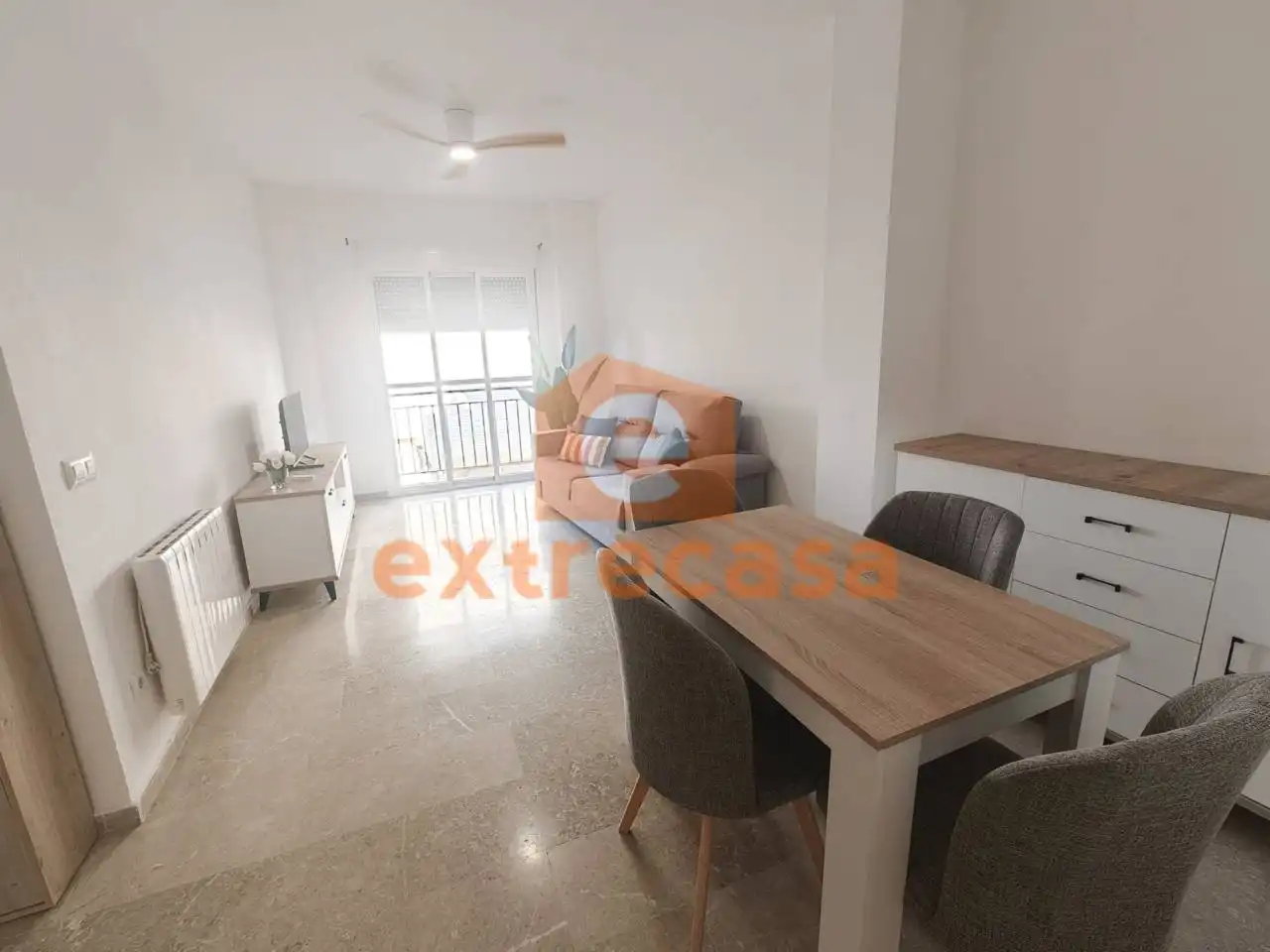 Living room of Apartments for rent in Badajoz  with Air Conditioner and Heating
