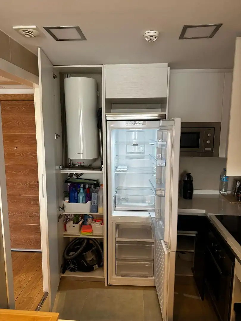 Cocina de Apartamento de alquiler en Las Rozas de Madrid con Aire acondicionado, Calefacción y Terraza