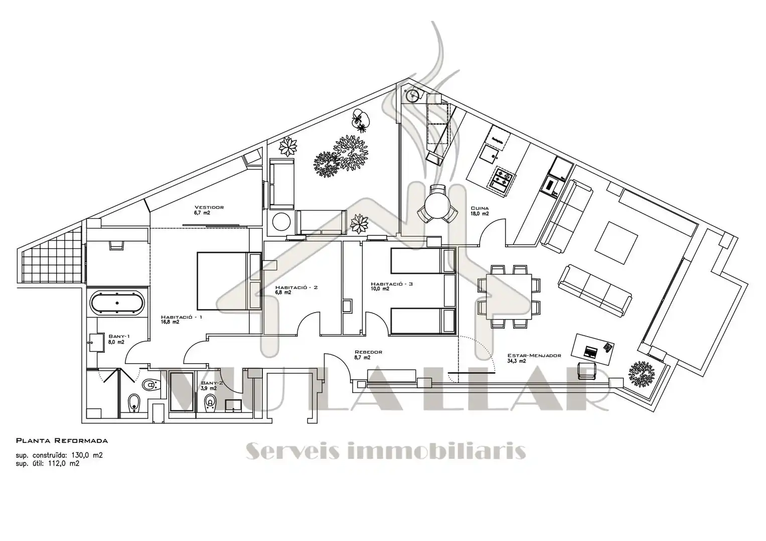 Flat for sale in Mataró  with Heating