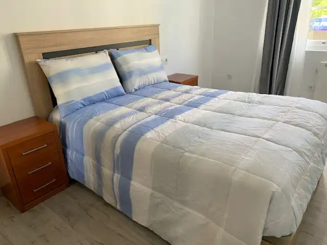 Bedroom of Flat for rent in Ferrol  with Air Conditioner, Heating and Furnished