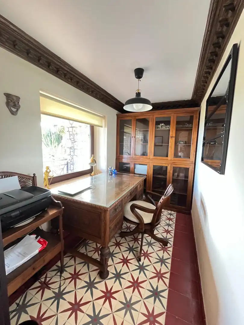Comedor de Casa o chalet en venta en Moya (Las Palmas) con Jardín privado, Terraza y Amueblado