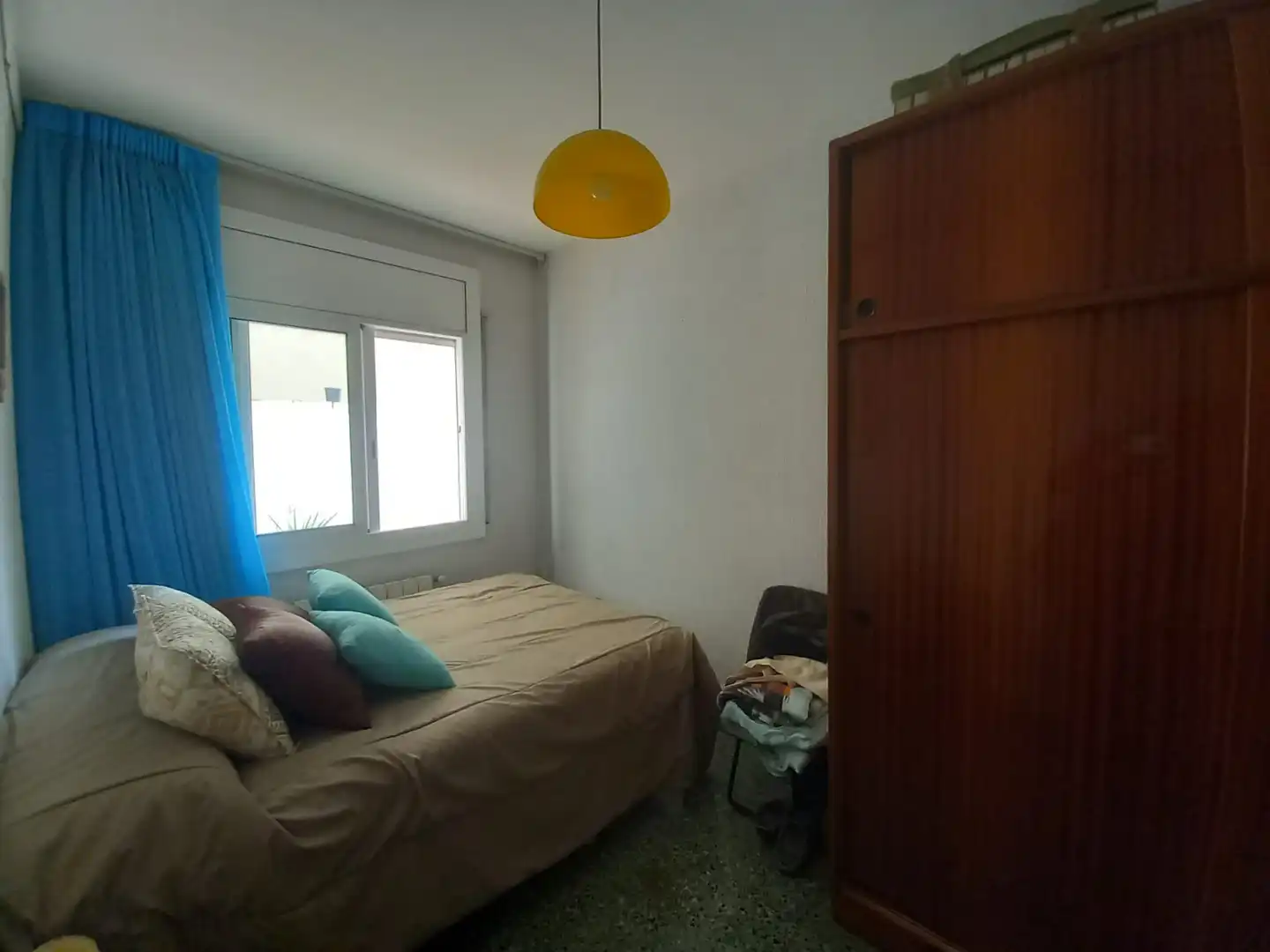 Schlafzimmer von Wohnung zum Verkauf in Badalona mit Klimaanlage, Heizung und Terrasse