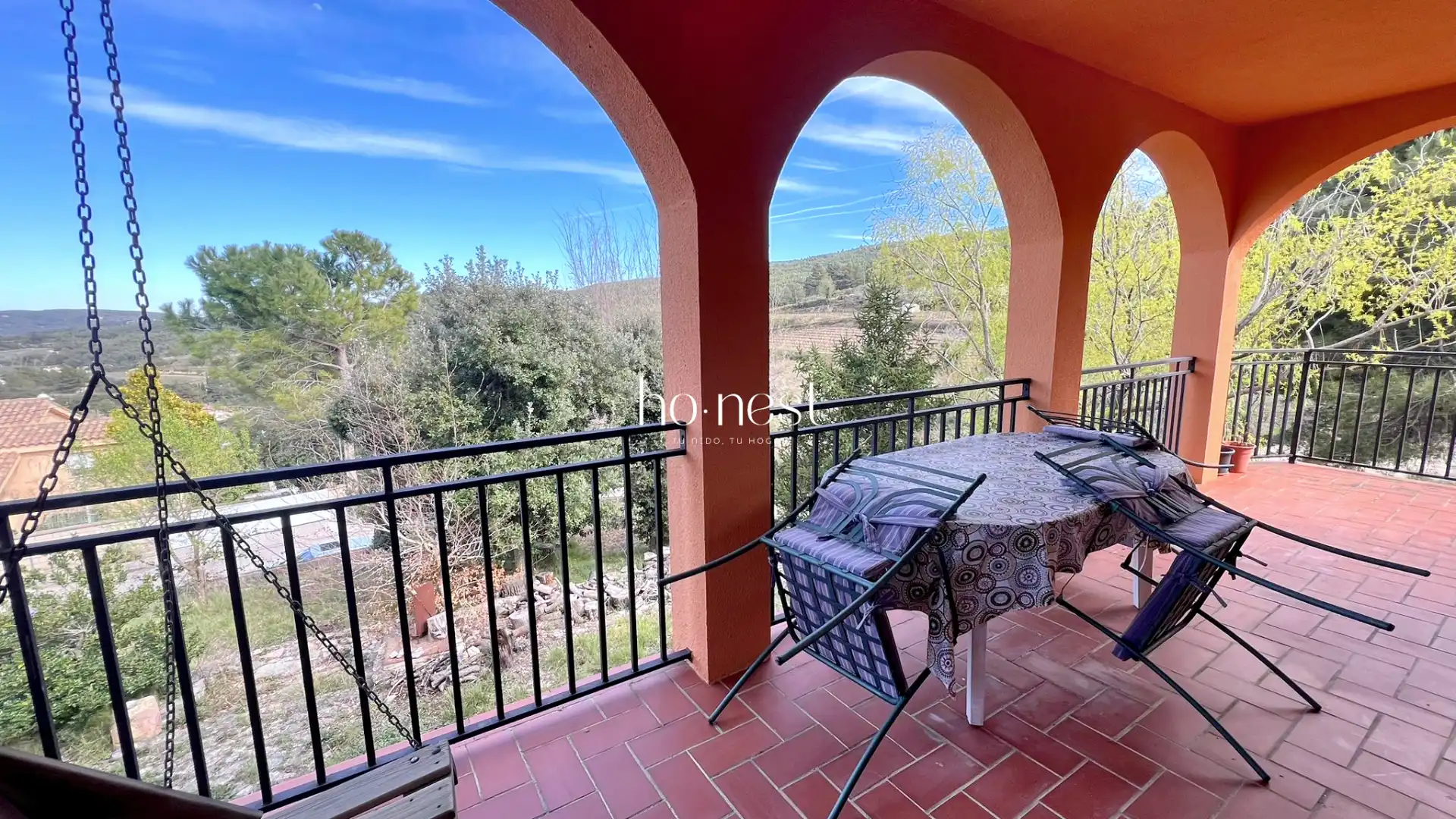 Terrassa de Casa o xalet en venda en Pontons amb Calefacció, Jardí privat i Terrassa