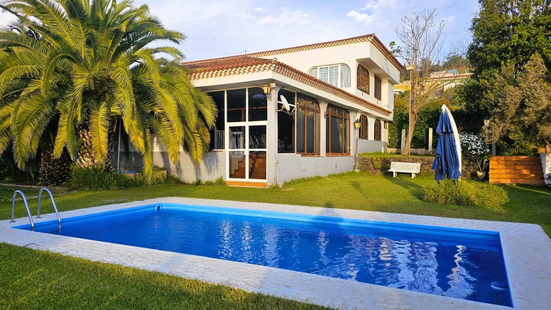 Swimming pool of Houses for sale in La Matanza de Acentejo  with Heating, Private garden and Terrace