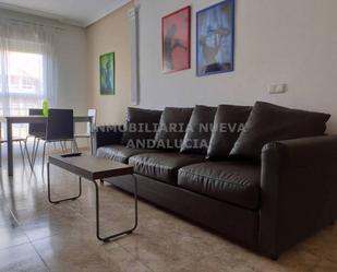 Living room of Flat to rent in  Almería Capital  with Air Conditioner, Terrace and Furnished