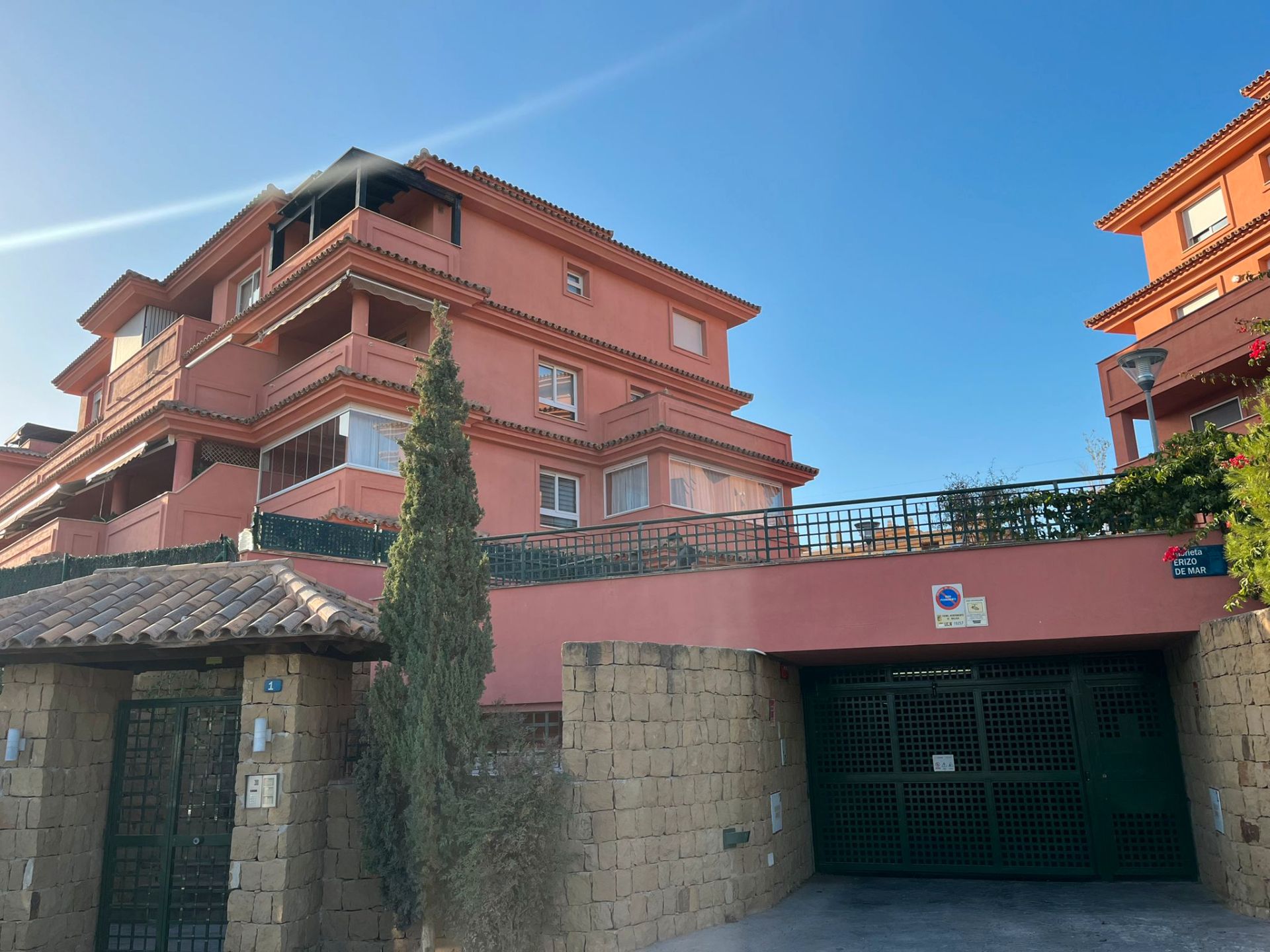 Vista exterior de Pis de lloguer en Málaga Capital amb Aire condicionat, Parquet i Forn