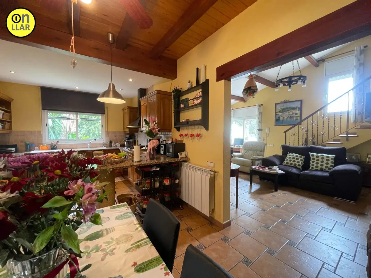 Cocina de Casa o chalet en venta en L'Ametlla del Vallès con Calefacción, Jardín privado y Terraza
