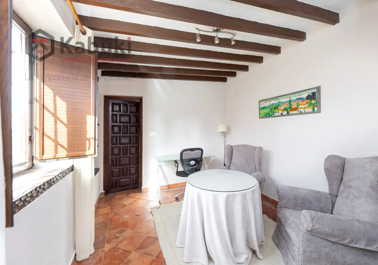 Wohnzimmer von Wohnung zur Miete in Granada mit Abstellraum und Möbliert