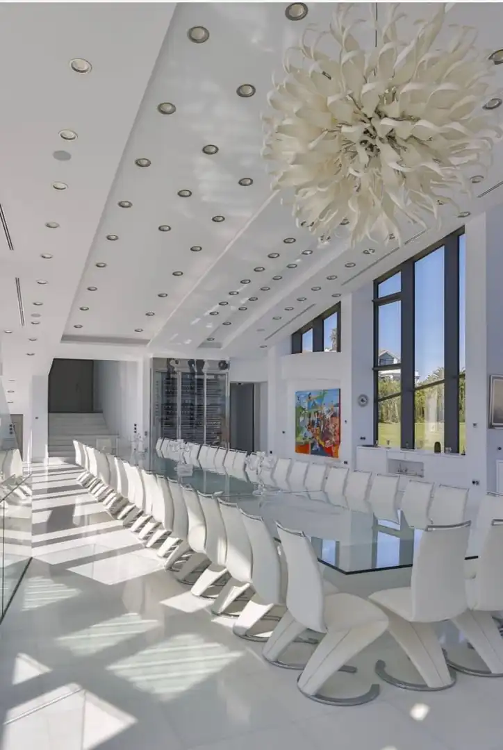 Dining room of Houses for sale in Sotogrande  with Air Conditioner, Heating and Private garden