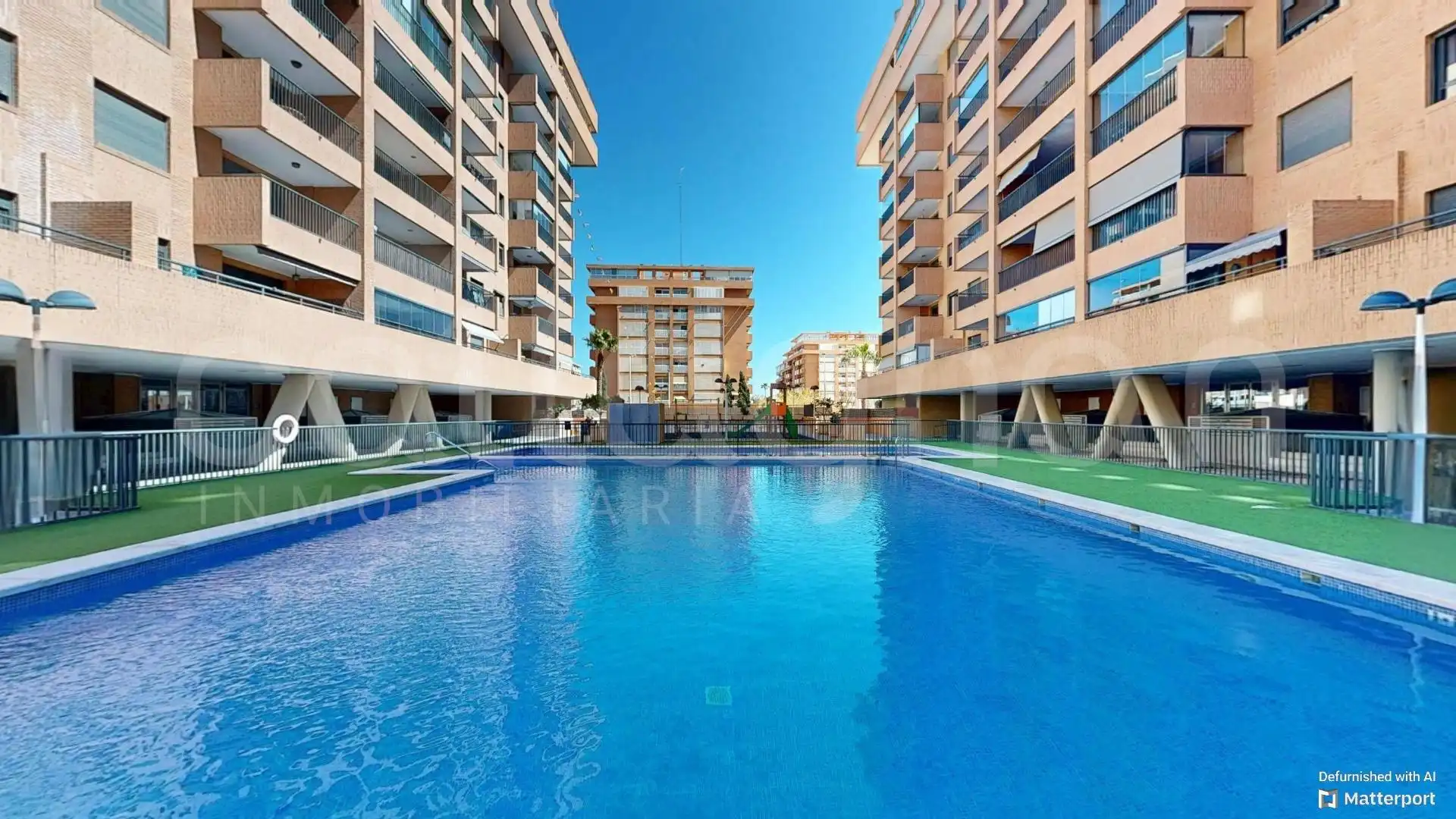Piscina de Ático en venta en Alboraya con Aire acondicionado, Jardín privado y Terraza