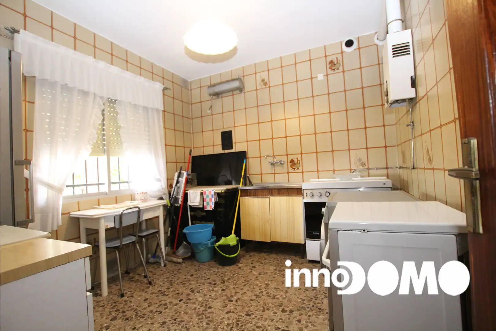 Kitchen of Houses for sale in El Viso de San Juan  with Heating, Private garden and Terrace