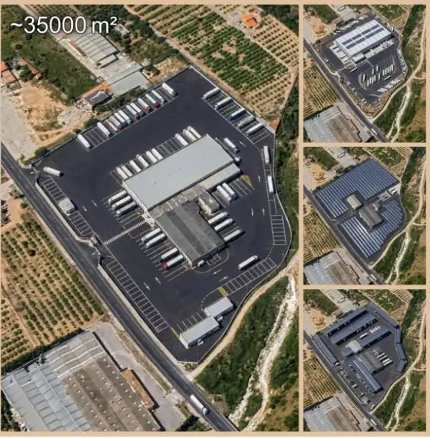 Parking of Industrial land for sale in Boverals - Saldonar