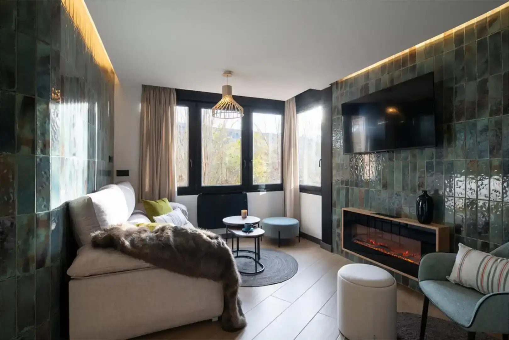 Sala d'estar de Apartament en venda en Sierra Nevada
