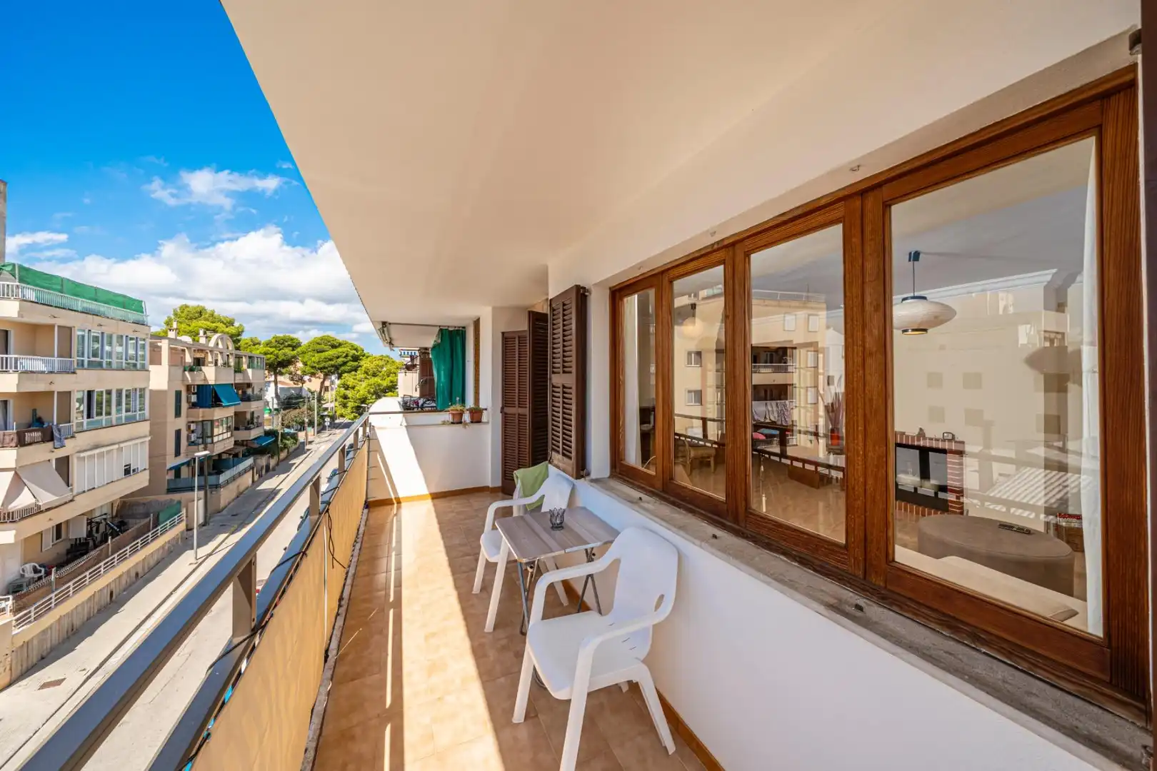 Terrasse von Wohnung zum Verkauf in Son Servera mit Klimaanlage, Terrasse und Möbliert