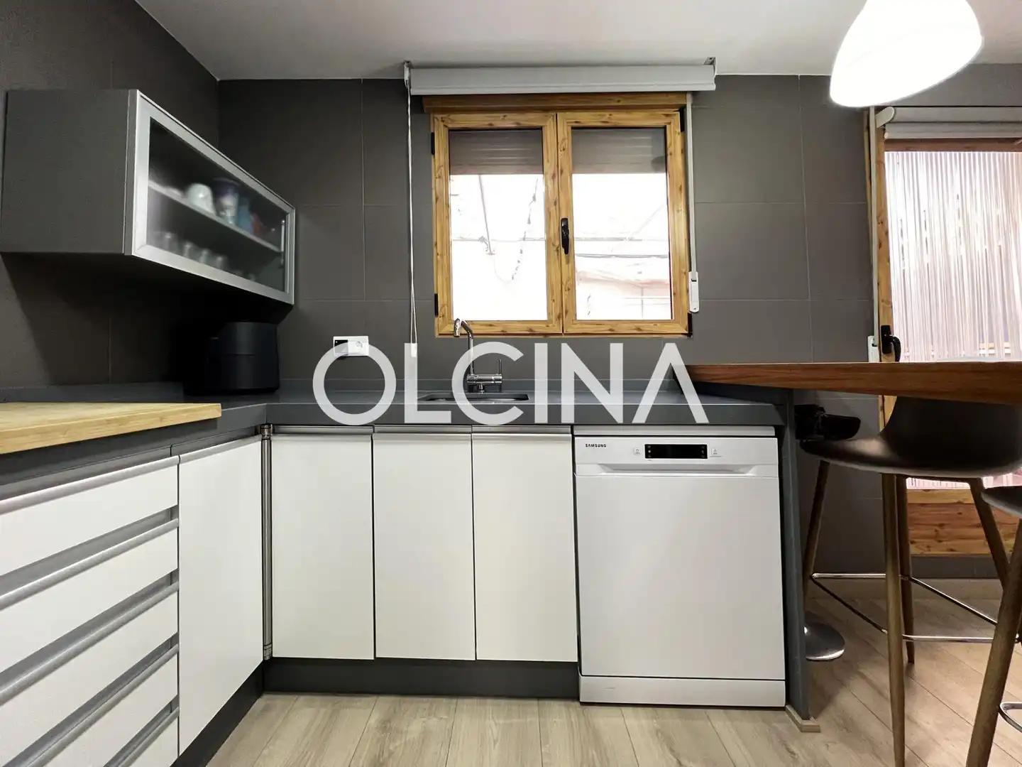 Cocina de Casa adosada en venta en Ibi con Aire acondicionado, Terraza y Trastero
