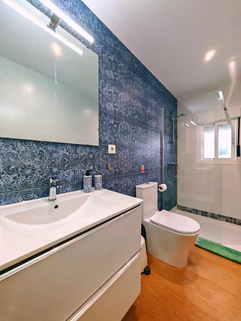 Bathroom of Houses for sale in Vejer de la Frontera  with Air Conditioner, Terrace and Furnished