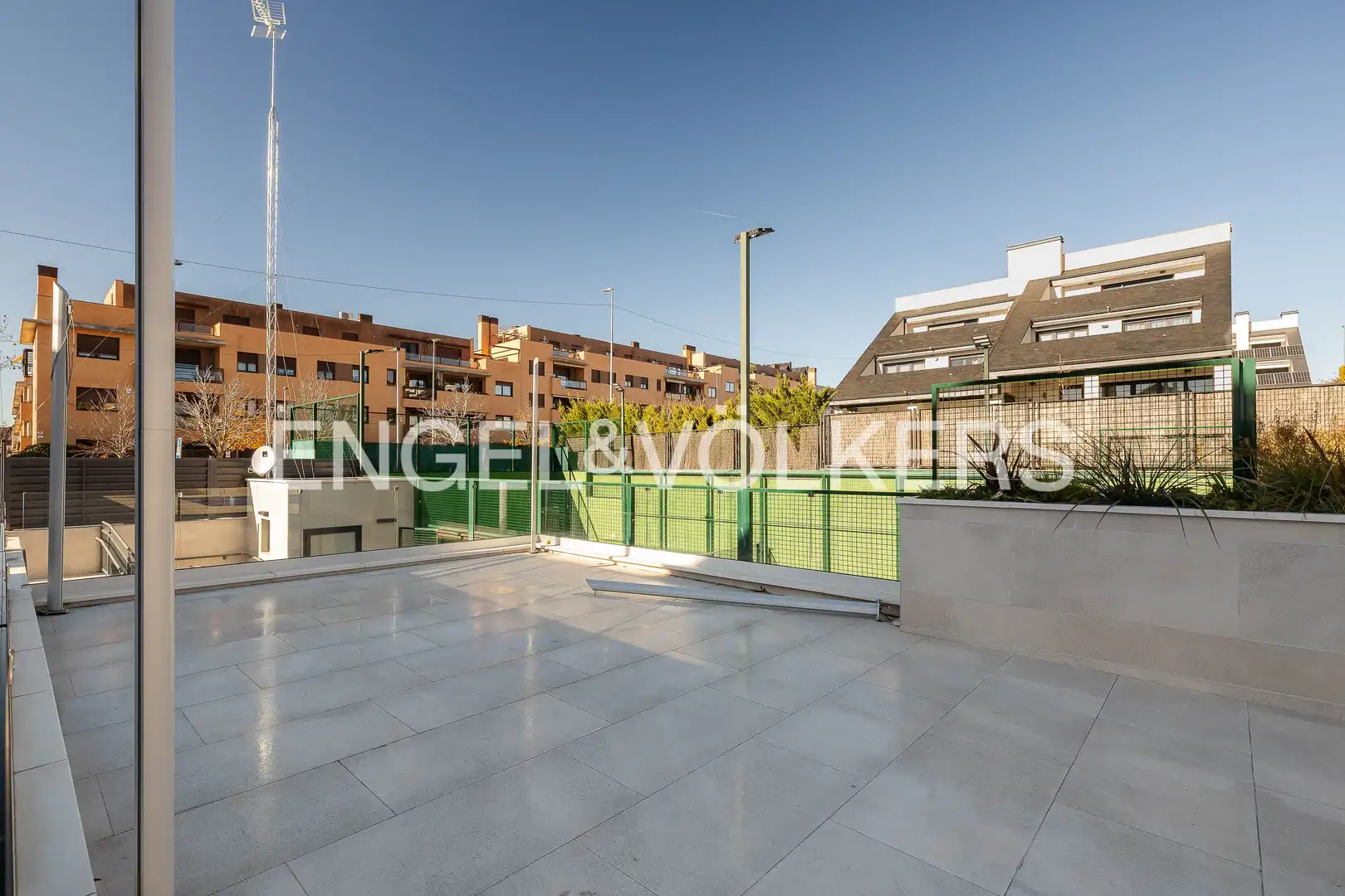 Terraza de Casa adosada en venta en Las Rozas de Madrid con Aire acondicionado, Calefacción y Jardín privado