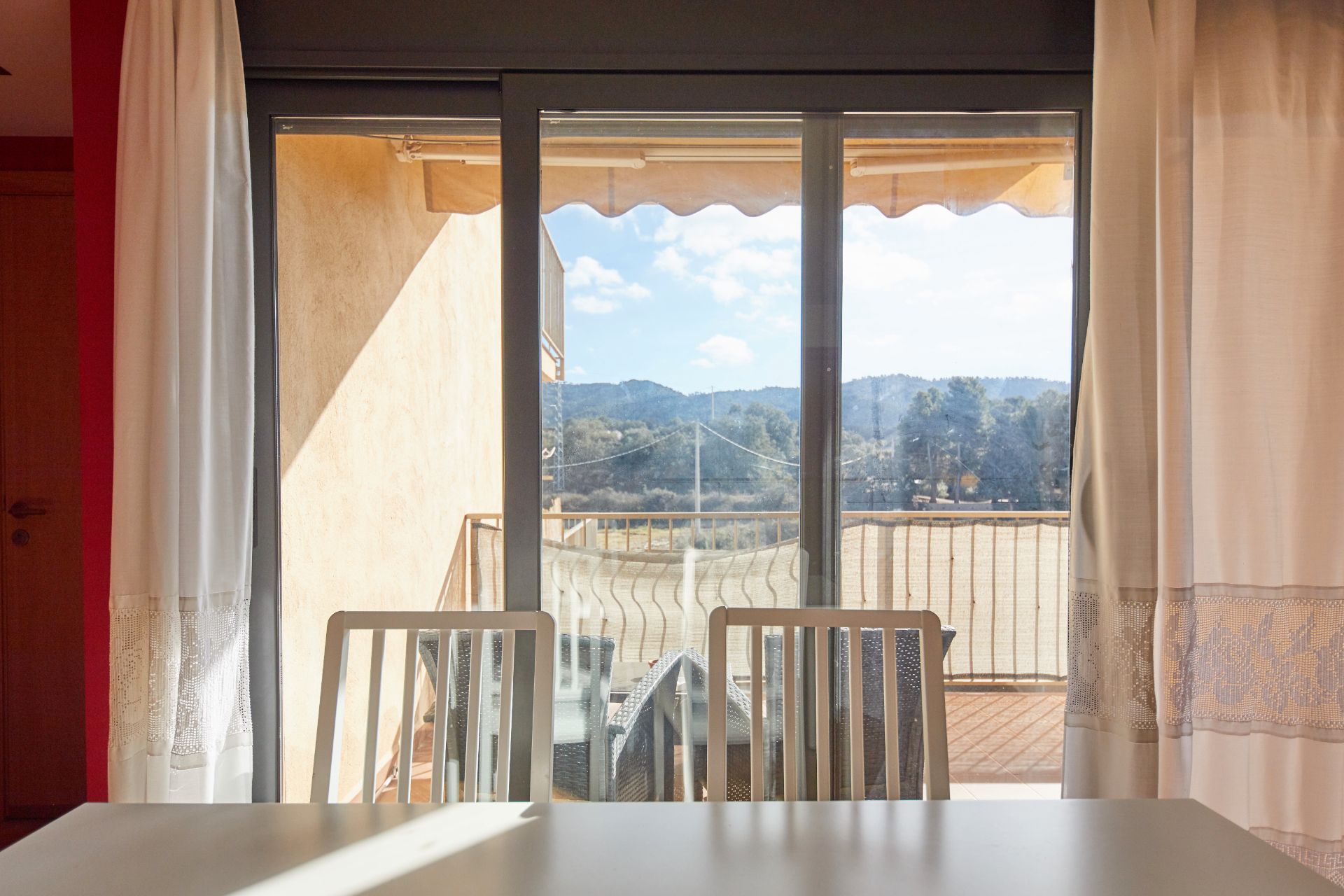 Bedroom of Flat for sale in La Pobla de Cérvoles  with Heating and Parquet flooring