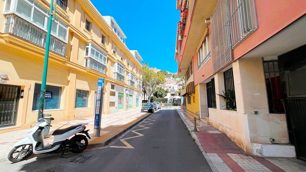 Vista exterior de Garatge en venda en Málaga Capital
