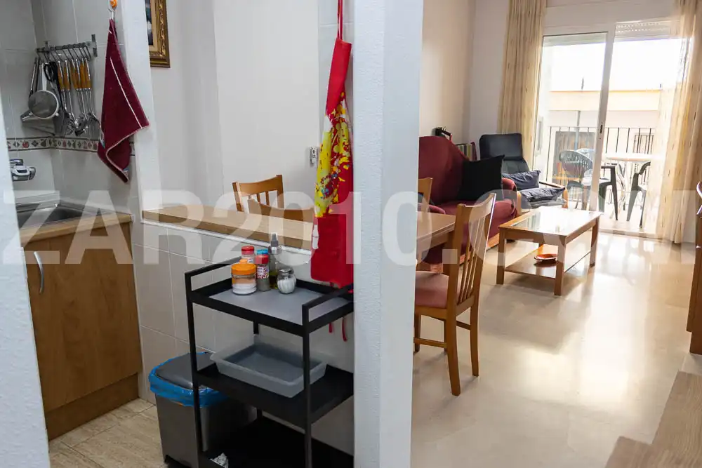 Comedor de Piso en venta en Garrucha con Aire acondicionado, Terraza y Amueblado