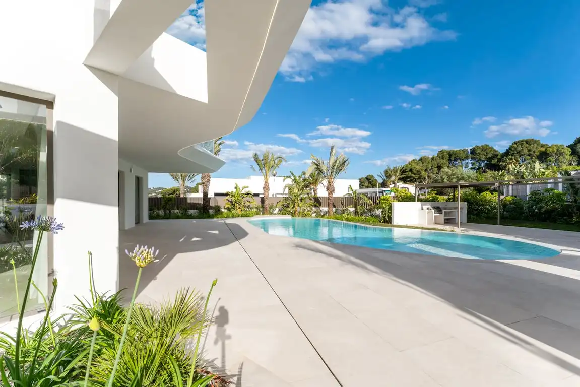 Piscina de Casa o chalet en venta en Jávea / Xàbia con Aire acondicionado, Jardín privado y Terraza