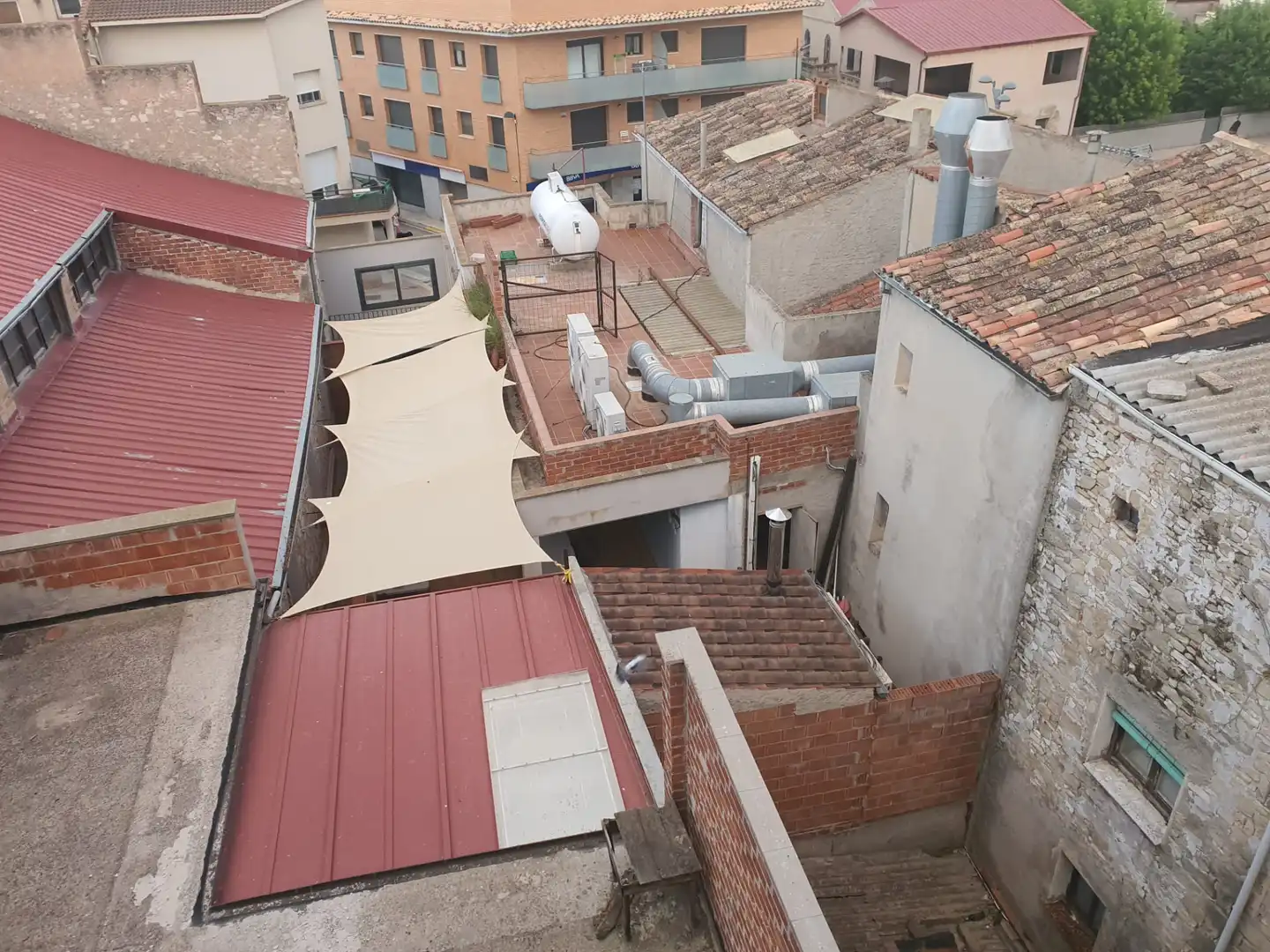 Terrace of Country homes for sale in Santa Coloma de Queralt  with Air Conditioner