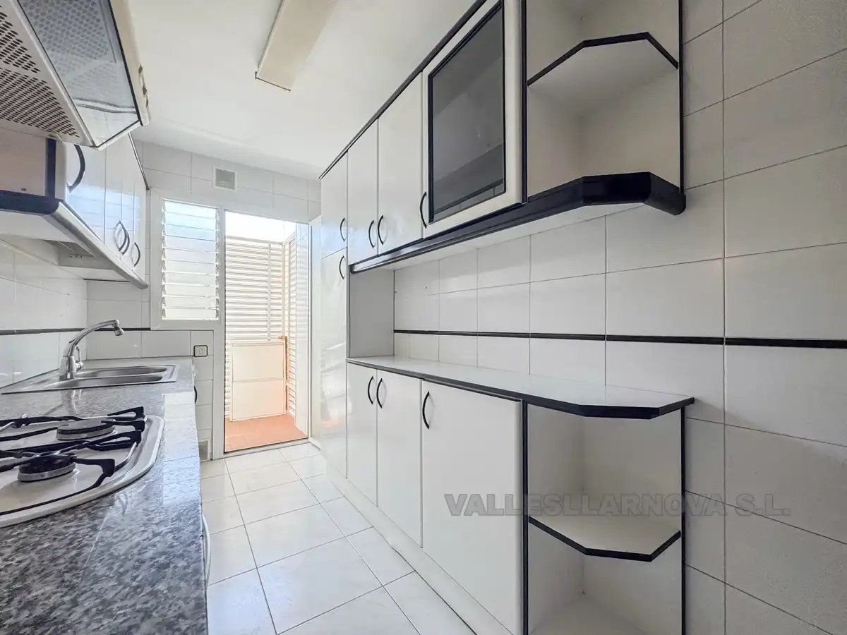 Küche von Wohnung zum Verkauf in Mollet del Vallès mit Heizung und Balkon