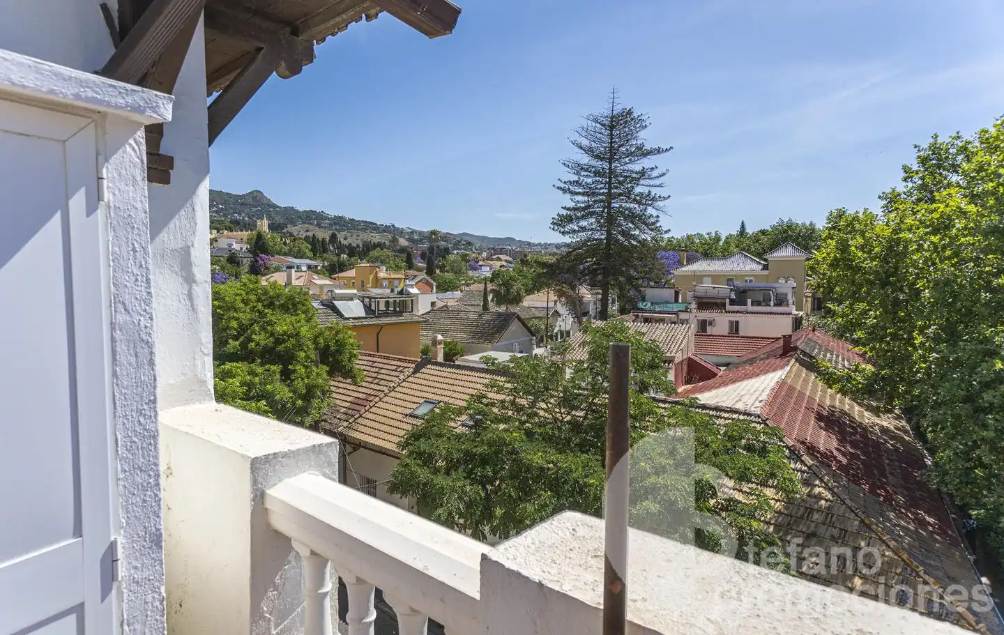 Balcony of Attic for sale in Málaga  with Air Conditioner, Terrace and Storage room