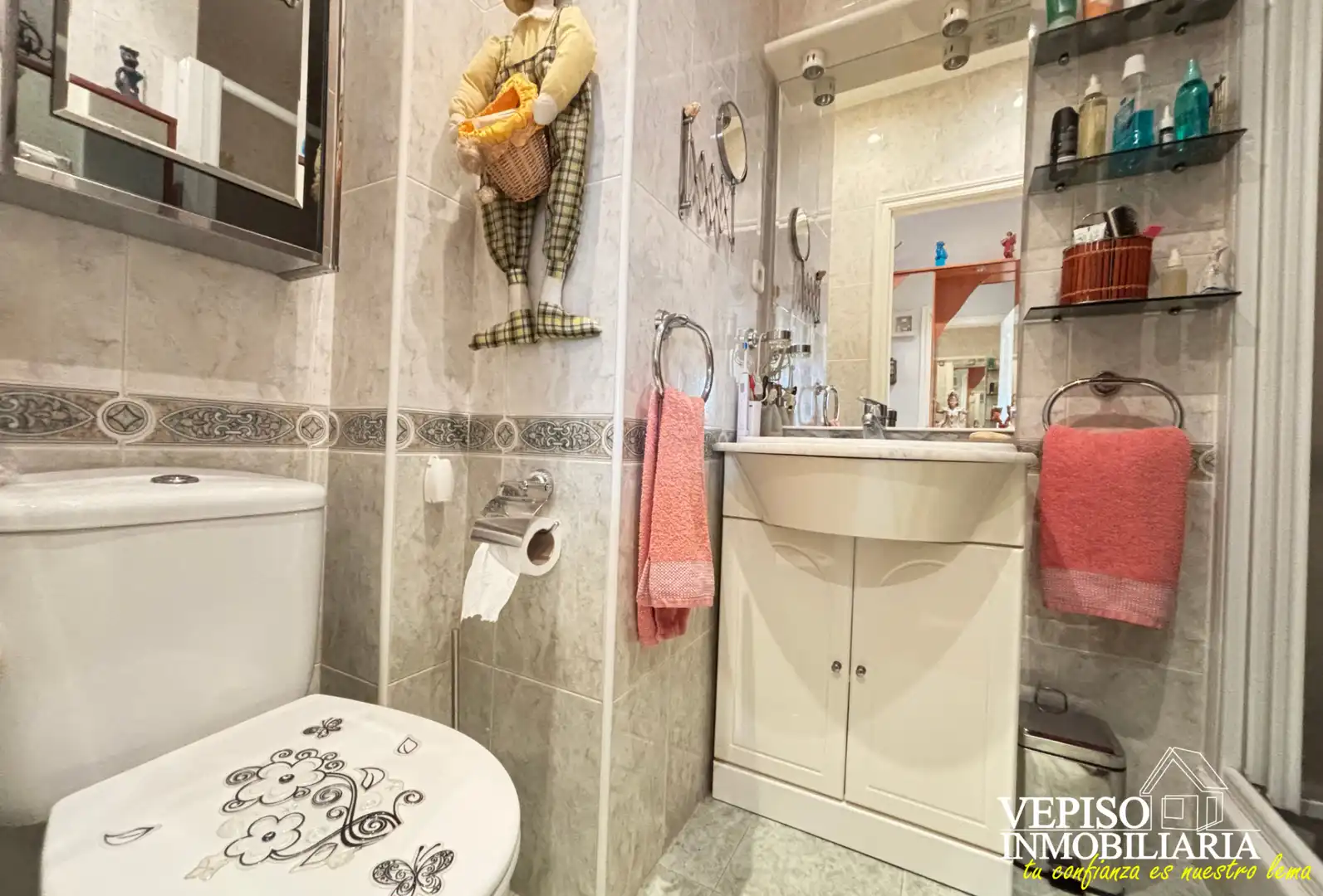 Badezimmer von Wohnung zum Verkauf in Madrid mit Klimaanlage, Heizung und Abstellraum