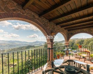 Terrassa de Finca rústica en venda en Cortes de la Frontera amb Aire condicionat, Jardí privat i Terrassa