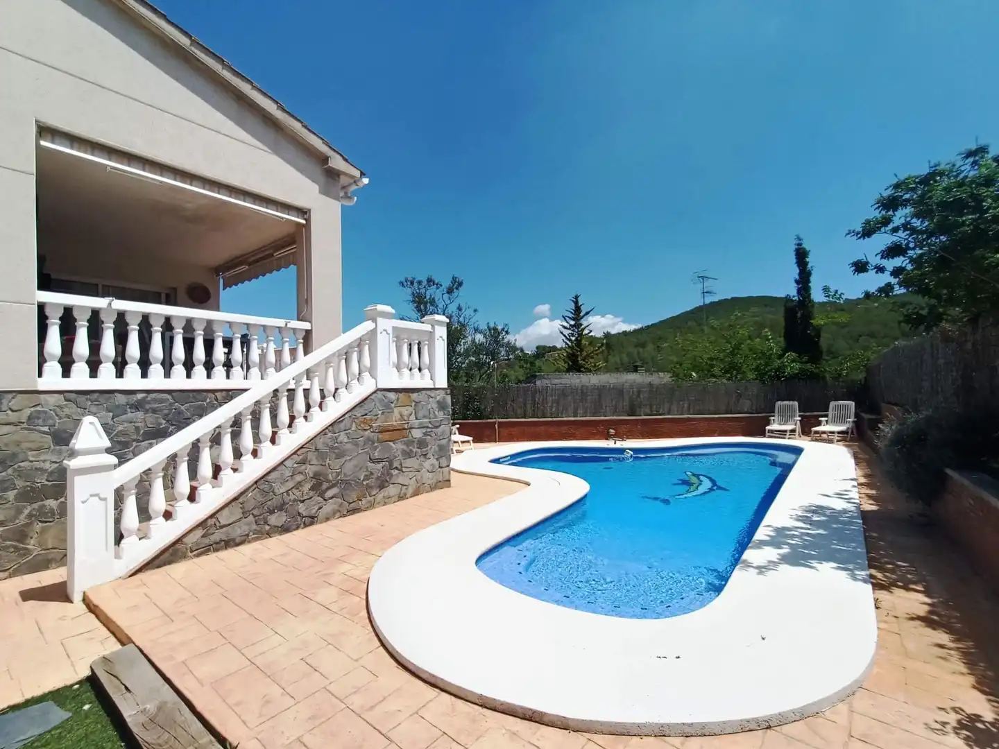 Piscina de Casa o chalet en venta en Olèrdola con Aire acondicionado, Calefacción y Jardín privado