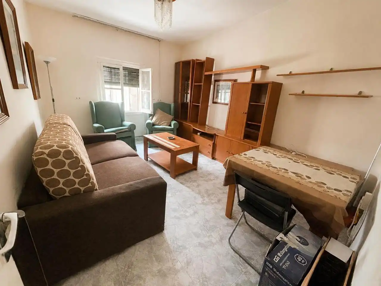Sala d'estar de Apartament en venda en Madrid