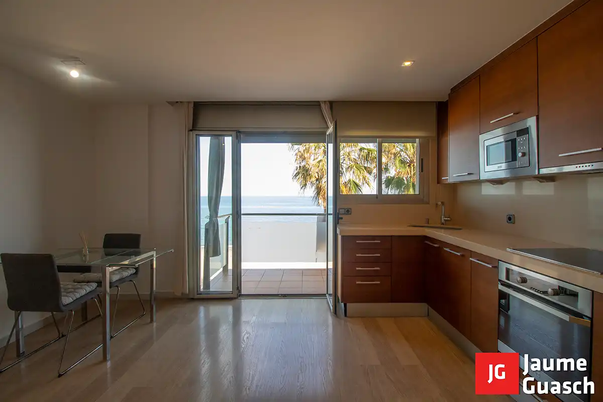 Kitchen of Flat for sale in Torredembarra  with Air Conditioner, Heating and Parquet flooring