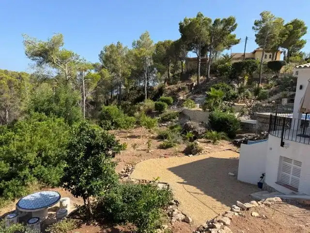 Garden of Houses for rent in Altea  with Air Conditioner, Heating and Private garden