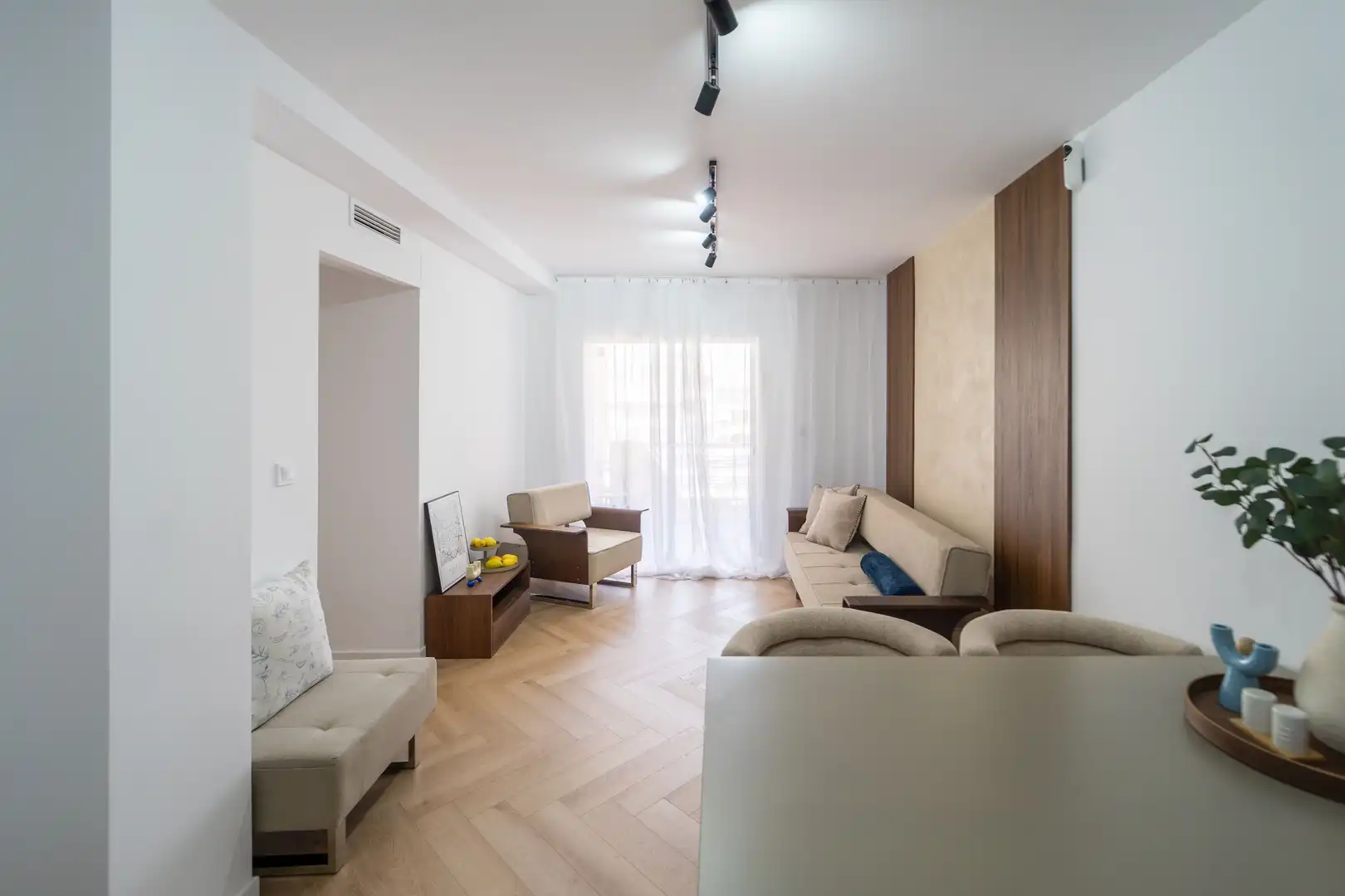 Sala d'estar de Pis en venda en Calpe / Calp amb Aire condicionat i Balcó